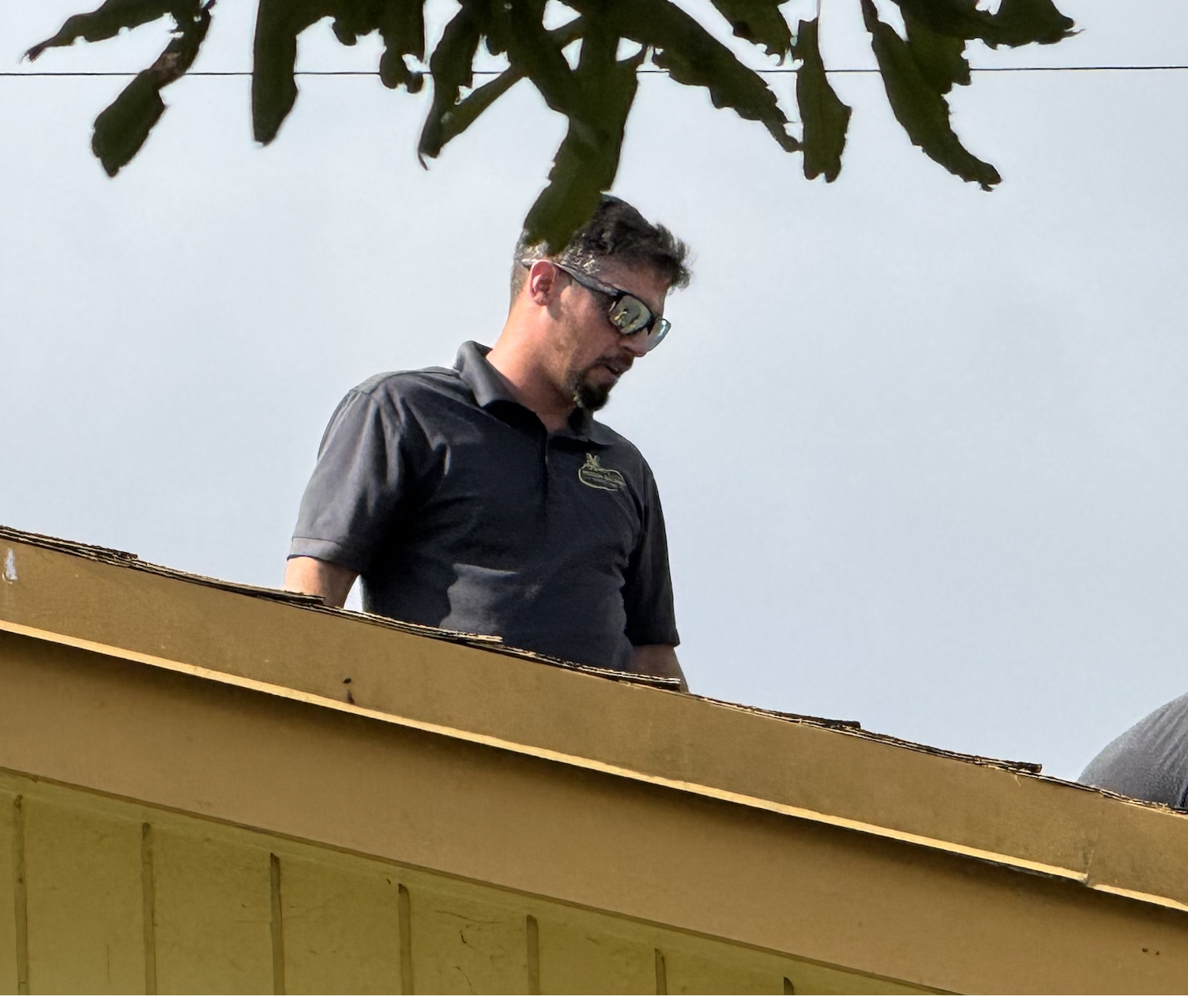 Close-up of Jorge Garcia on-site during a 4-point inspection